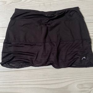 Head black running skirt size small